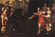 Lorenzo Lippi The Triumph of David oil on canvas